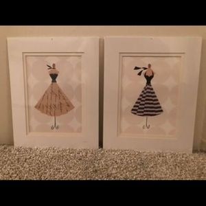 Two Fashion Prints